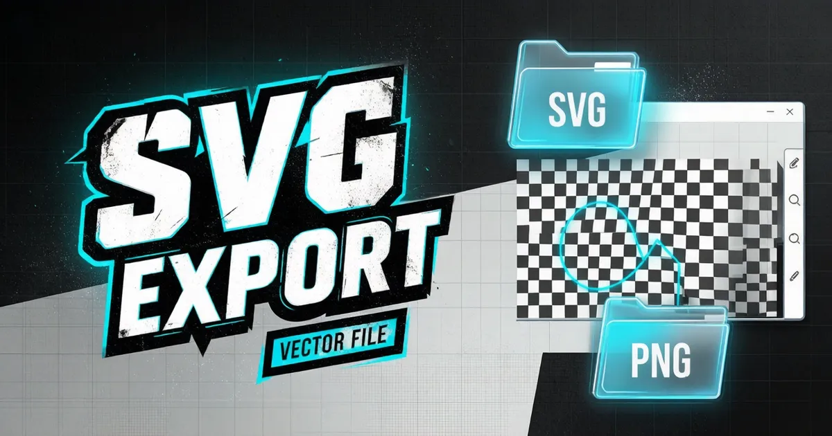 AI Logo Export Guide: PNG, SVG, and Transparent Backgrounds
